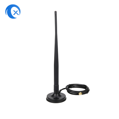 806-960MHz / 1710-2690MHz 4G LTE LMR195ケーブル SMAコネクタ付き磁気マウントアンテナ