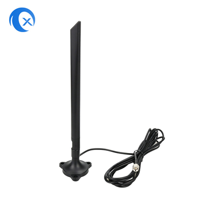 2.4G 5DBi 5g 5.8g WiFi オムニダイレクト磁石マウントアンテナ SMAコネクタ付き ネットワークカード