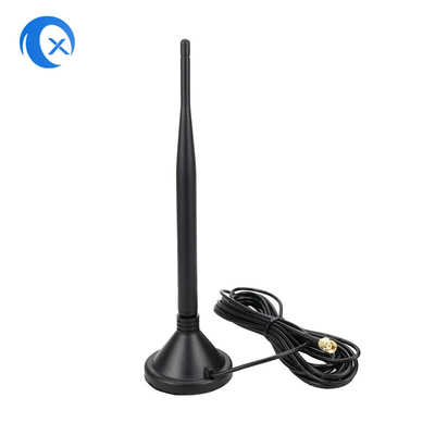 2.4G 5DBi 5g 5.8g WiFi オムニダイレクト磁石マウントアンテナ SMAコネクタ付き ネットワークカード