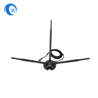 RP-SMA メスコネクタ付き磁気マウントアンテナ