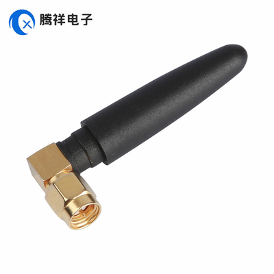 SMA 男性直線金付接続アンテナ 868MHz 2dBi ラバーアンテナ 手持ち,テレビ,自動車,ホームシアター