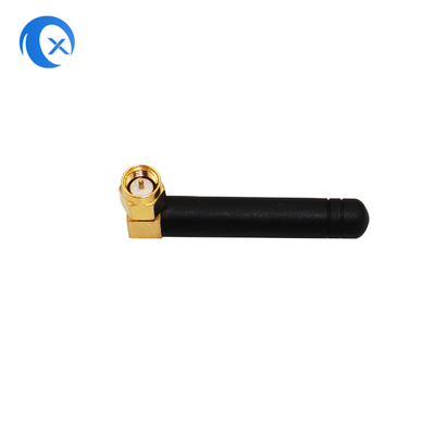 クアッドバンド 右角 850〜1900 MHz GSM ゴムアンテナ 右角 SMA 男性