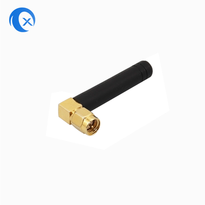 クアッドバンド 右角 850〜1900 MHz GSM ゴムアンテナ 右角 SMA 男性
