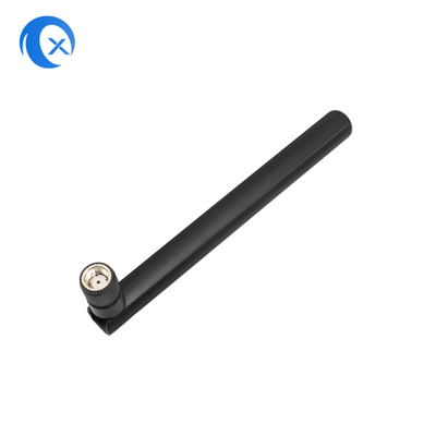 2.4G 868 MHz 2dBi シングル エクステル スウィーベル ゴム ダッキー WiFi アンテナ RP SMA セキュリティカメラとロラのための男性コネクタ