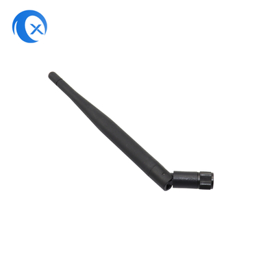 2.4G 5.8g ハイゲイン 5dBi ダブルバンドアンテナ 折りたたむ式 外部WiFiアンテナ SMA付きゴムアンテナ ルーター用男性