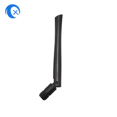 2.4GHz 2dBi 折りたたみ可能なゴムダックWiFiアンテナ リバースポール SMA 男性接続器