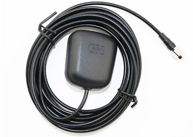 黒いGPSの運行アンテナRG174 3Mケーブル車のための1575.42 MHZ