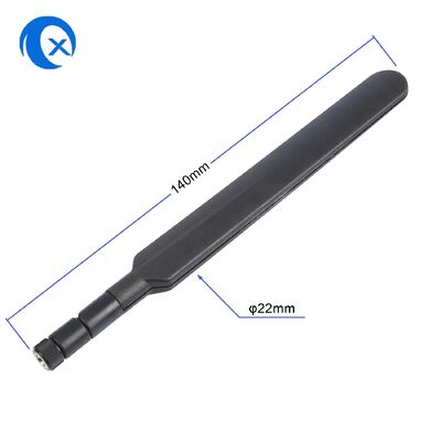 全方向性屋内デジタルテレビラバーダックアンテナ、RP-SMAオス