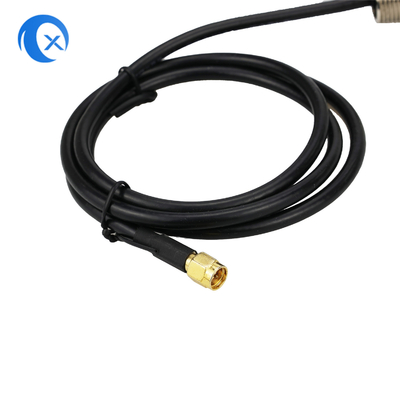 マルチバンド、800/1800/2600MHz 3mケーブル屋外、4G Omniのガラス繊維のアンテナ5dBiの灰色