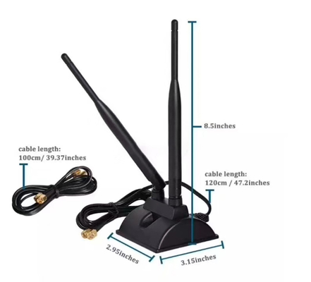 デュアル バンドのポータブルHDのアンテナ8DBI利益屋外の活動的なデジタルHDTV